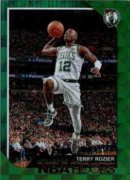 2018-19 Hoops - Green Checkerboard #146 Terry Rozier Front