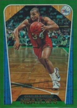 2018-19 Hoops - Green Checkerboard #286 Charles Barkley Front