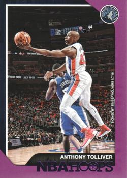 2018-19 Hoops - Purple #104 Anthony Tolliver Front