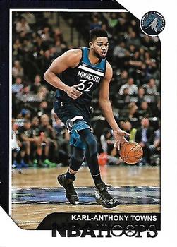 2018-19 Hoops - Red Backs #190 Karl-Anthony Towns Front