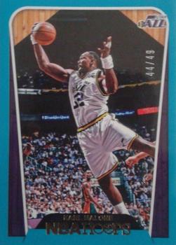 2018-19 Hoops - Teal #294 Karl Malone Front
