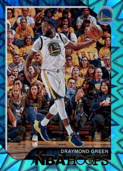 2018-19 Hoops - Teal Explosion #25 Draymond Green Front