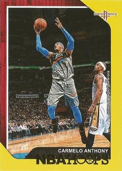 2018-19 Hoops - Yellow #20 Carmelo Anthony Front