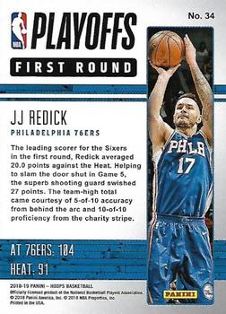 2018-19 Hoops - Road to the Finals #34 JJ Redick Back