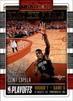 2018-19 Hoops - Road to the Finals #38 Clint Capela Front