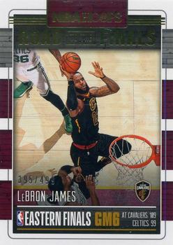 2018-19 Hoops - Road to the Finals #75 LeBron James Front