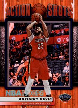 2018-19 Hoops - Action Shots #AS-5 Anthony Davis Front