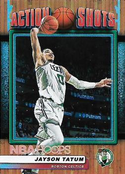 2018-19 Hoops - Action Shots #AS-29 Jayson Tatum Front