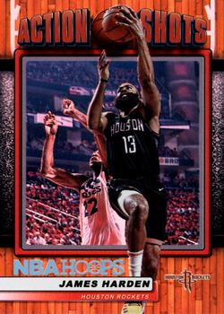 2018-19 Hoops - Action Shots #AS-30 James Harden Front