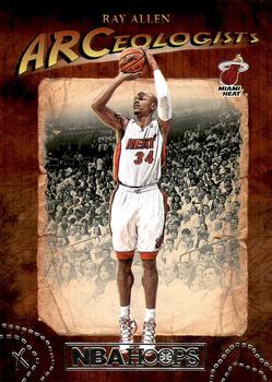 2018-19 Hoops - ARCeologists #ARC-2 Ray Allen Front