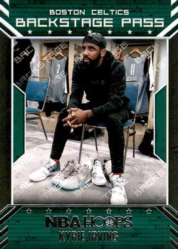 2018-19 Hoops - Backstage Pass #BSP-4 Kyrie Irving Front