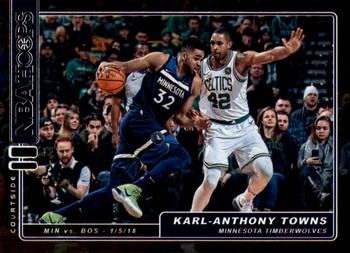 2018-19 Hoops - Courtside #CS-9 Karl-Anthony Towns Front