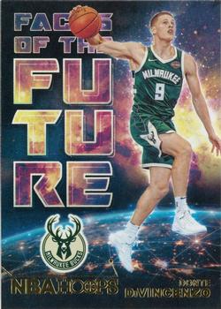 2018-19 Hoops - Faces of the Future Holo #17 Donte DiVincenzo Front