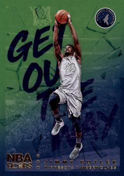 2018-19 Hoops - Get Out The Way Holo #GOW-13 Jimmy Butler Front