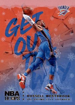 2018-19 Hoops Winter - Get Out The Way #GOW-1 Russell Westbrook Front
