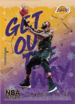 2018-19 Hoops Winter - Get Out The Way #GOW-3 LeBron James Front