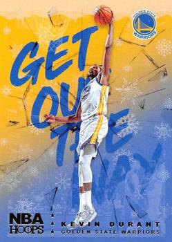 2018-19 Hoops Winter - Get Out The Way #GOW-7 Kevin Durant Front