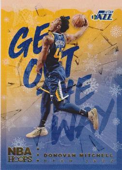 2018-19 Hoops Winter - Get Out The Way #GOW-8 Donovan Mitchell Front
