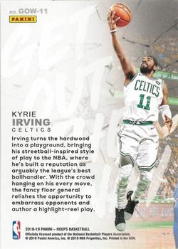 2018-19 Hoops Winter - Get Out The Way #GOW-11 Kyrie Irving Back