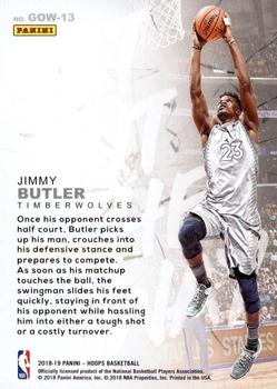 2018-19 Hoops Winter - Get Out The Way #GOW-13 Jimmy Butler Back
