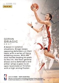 2018-19 Hoops Winter - Get Out The Way #GOW-16 Goran Dragic Back