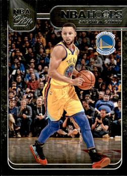 2018-19 Hoops - NBA City #NBA-2 Stephen Curry Front