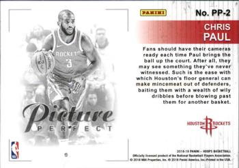 2018-19 Hoops - Picture Perfect #PP-2 Chris Paul Back