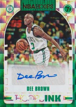 2018-19 Hoops - Hoops Ink #HI-DEB Dee Brown Front