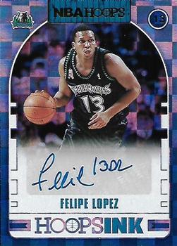 2018-19 Hoops - Hoops Ink #HI-FLP Felipe Lopez Front