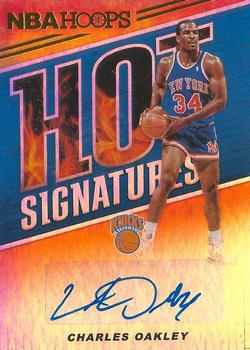 2018-19 Hoops - Hot Signatures #HS-COK Charles Oakley Front