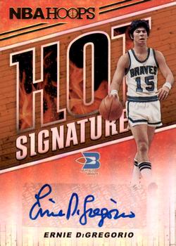 2018-19 Hoops - Hot Signatures #HS-EDG Ernie DiGregorio Front