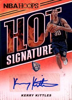 2018-19 Hoops - Hot Signatures #HS-KKT Kerry Kittles Front