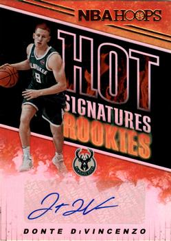 2018-19 Hoops - Hot Signatures Rookies #HSR-DD Donte DiVincenzo Front