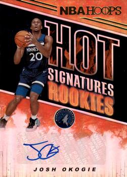 2018-19 Hoops - Hot Signatures Rookies #HSR-JO Josh Okogie Front