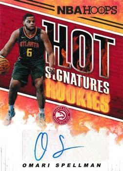 2018-19 Hoops - Hot Signatures Rookies #HSR-OS Omari Spellman Front