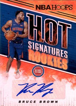 2018-19 Hoops - Hot Signatures Rookies #HSR-BB Bruce Brown Front