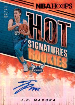 2018-19 Hoops - Red Hot Signatures Rookies #HSR-JPM J.P. Macura Front