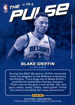 2018-19 Hoops Winter - The Pulse #TP-2 Blake Griffin Back