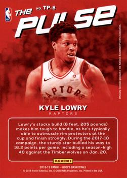 2018-19 Hoops Winter - The Pulse #TP-8 Kyle Lowry Back