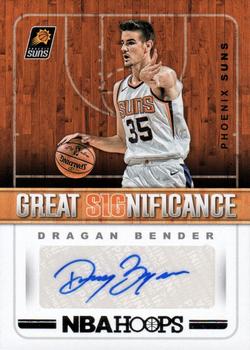 2018-19 Hoops - Great SIGnificance #GS-DB Dragan Bender Front