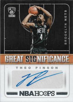 2018-19 Hoops - Great SIGnificance #GS-TP Theo Pinson Front