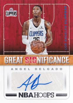 2018-19 Hoops - Great SIGnificance #GS-AD Angel Delgado Front