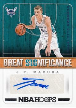 2018-19 Hoops - Great SIGnificance #GS-JMP J.P. Macura Front