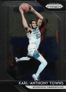 2018-19 Panini Prizm #107 Karl-Anthony Towns Front