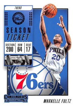 2018-19 Panini Contenders #45 Markelle Fultz Front