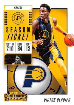 2018-19 Panini Contenders #58 Victor Oladipo Front