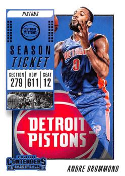 2018-19 Panini Contenders #76 Andre Drummond Front
