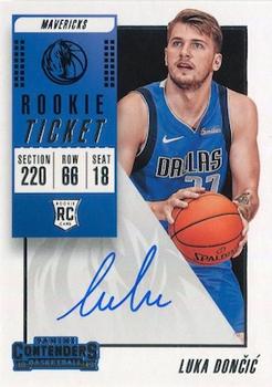 2018-19 Panini Contenders #122 Luka Doncic Front