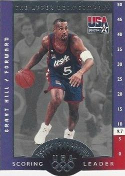 1996 Upper Deck USA - Follow Your Dreams Exchange Silver #FD5 Grant Hill Front