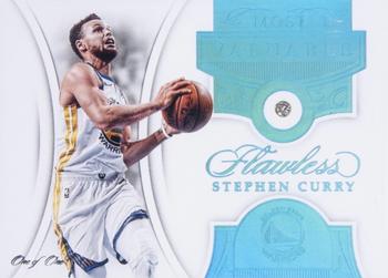 2017-18 Panini Flawless - Platinum #140 Stephen Curry Front